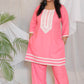 KARINA - CO ORDS - soft cotton - BABY PINK