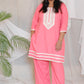 KARINA - CO ORDS - soft cotton - BABY PINK
