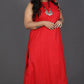 Eshana - 2 pc set - Soft cotton - Red