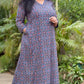 Adhira - Kurta Pant set + Dupatta Optional - BLUE