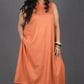 Eshana - 2 pc set - Soft cotton - Orange
