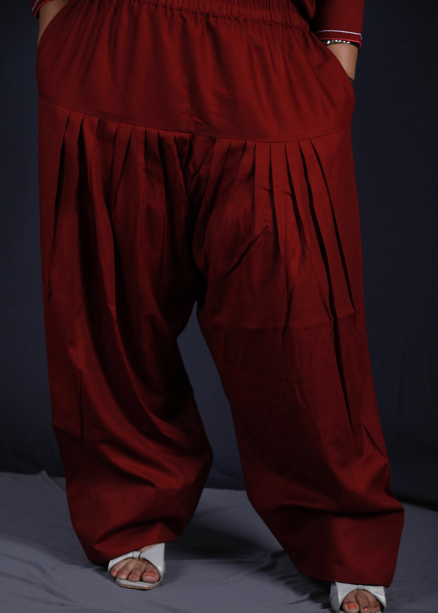 Rose - Farshi Shalwar set - Soft cotton - Green