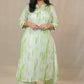 Kiyara - co ord set - Green Shibori - soft cotton