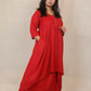 MAHIRA - Kurta - Maroon - soft cotton