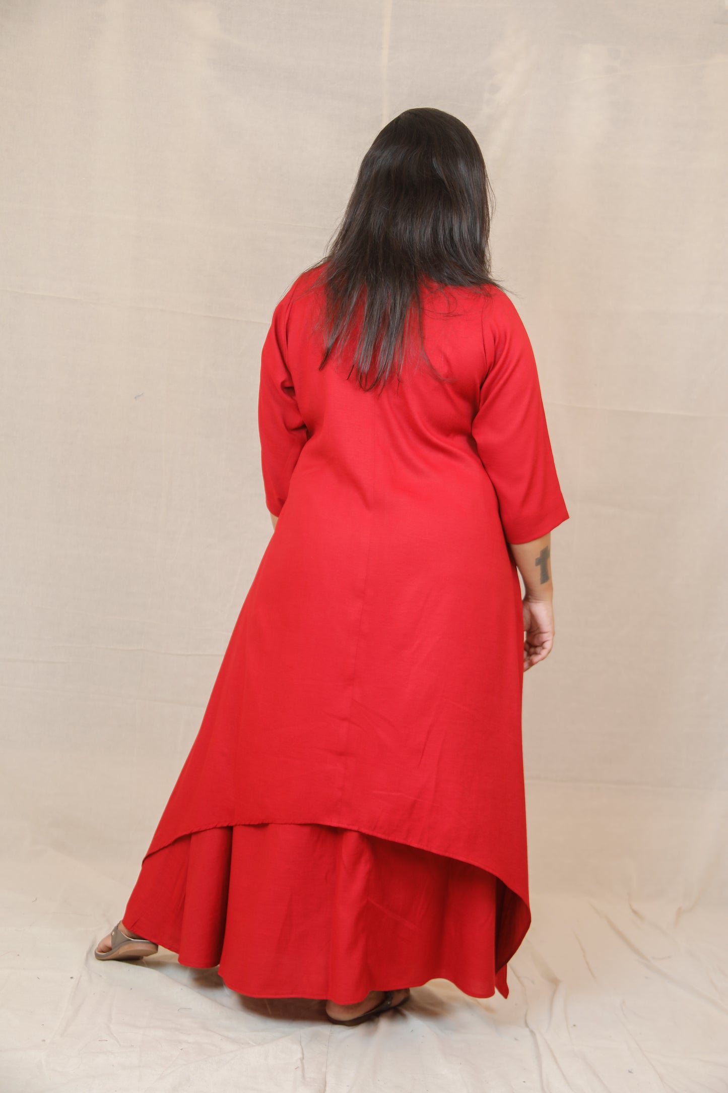 MAHIRA - Kurta - Maroon - soft cotton