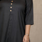 MAHIRA - Kurta - BLACK - soft cotton