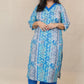 Arya - Only KURTA - Blue -  SOFT COTTON