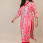 Arya - Only KURTA - Pink -  SOFT COTTON