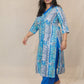 Arya - Only KURTA - Blue -  SOFT COTTON