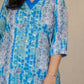 Arya - co ord set - Blue -  SOFT COTTON