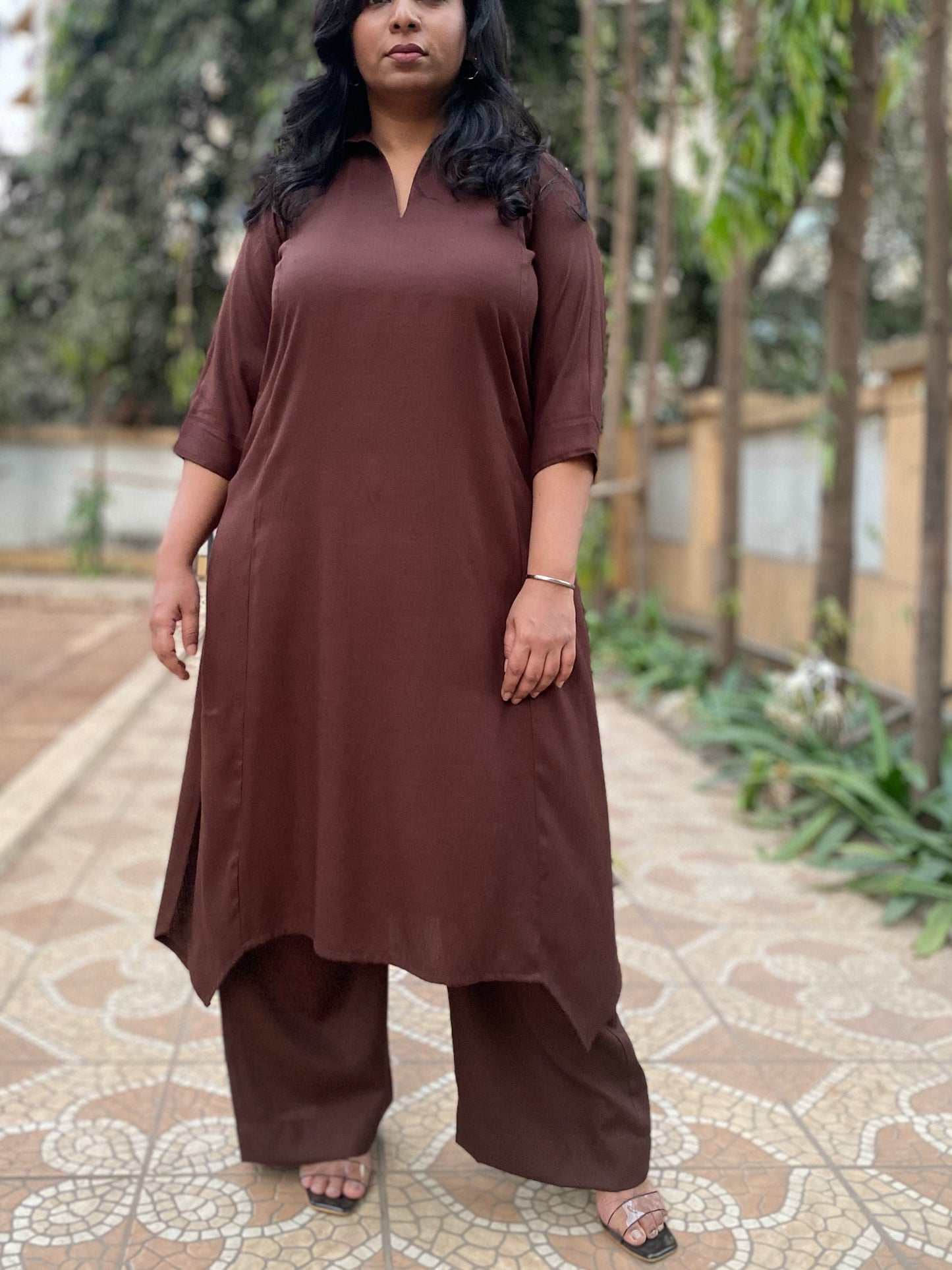 ZOYA - SET - DEEP BROWN - Soft Cotton