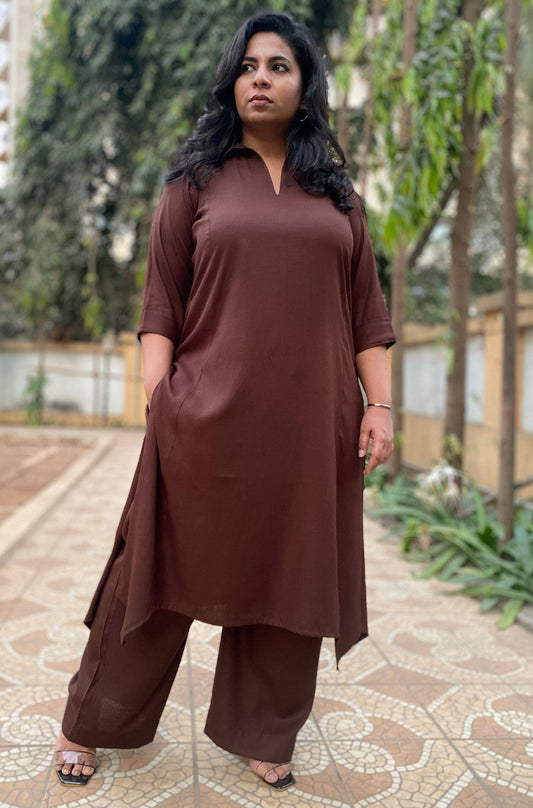 ZOYA - SET - DEEP BROWN - Soft Cotton