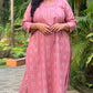 FIZA - Kurta - Onion Pink - Cotton Dobby Weave