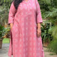 FIZA - Kurta - Onion Pink - Cotton Dobby Weave