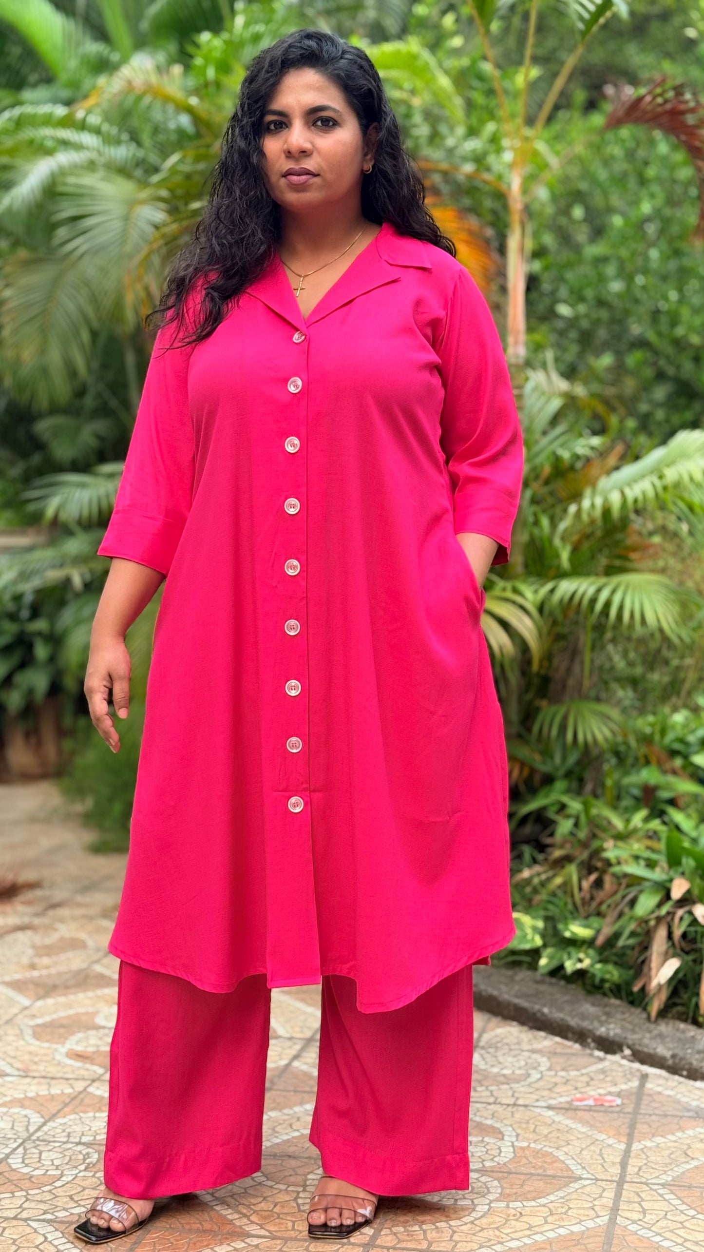 BOSS BABE co ords - PINK - Soft cotton