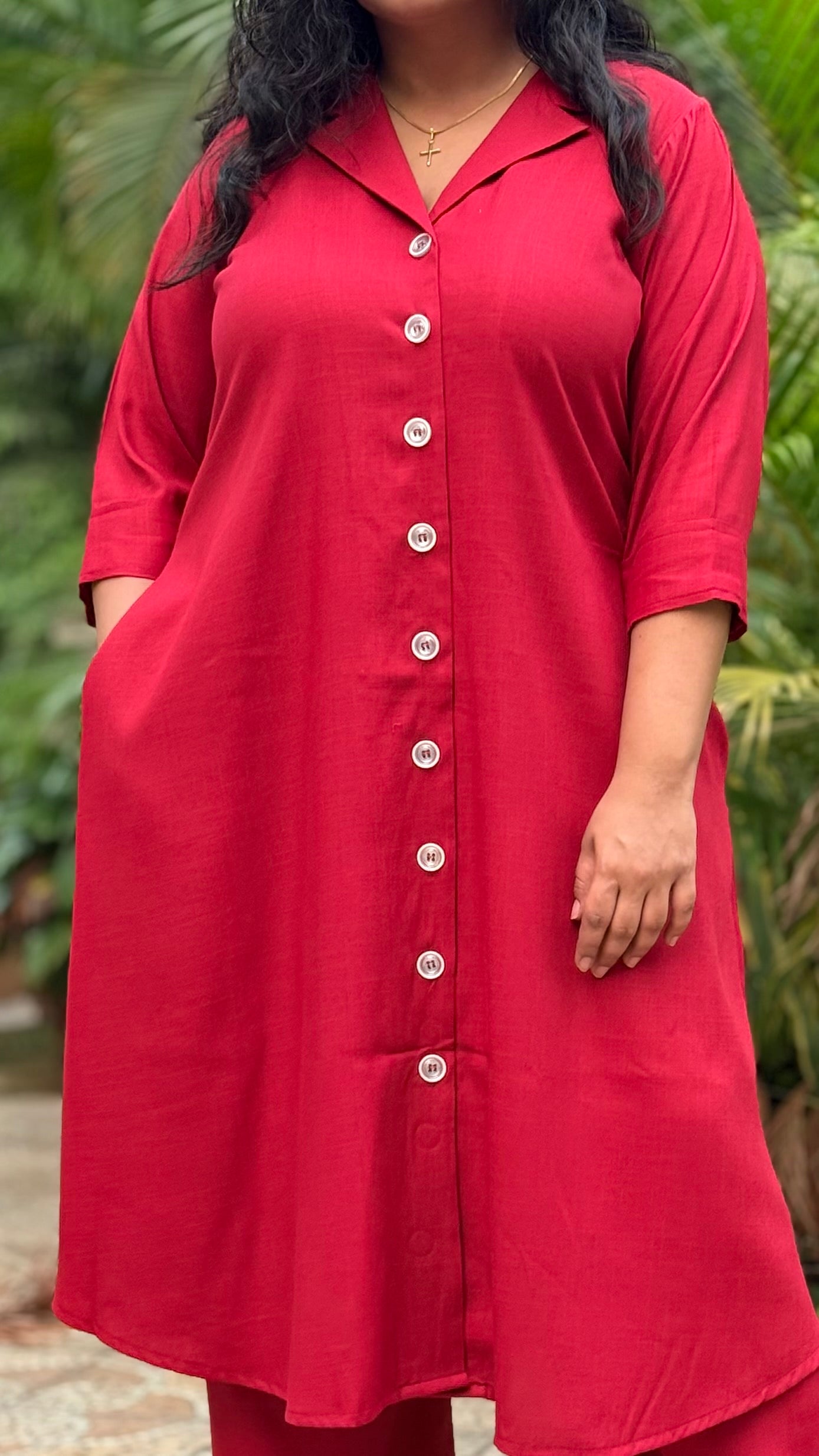 BOSS BABE co ords - MAROON - Soft cotton