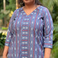 GEET - Co Ord Set - Handloom Cotton - BLUE