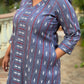 GEET - Co Ord Set - Handloom Cotton - BLUE