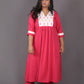 ZILMIL - Buy only Top or Full Set - Soft Cotton - Raspberry Red