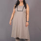 INAYA - Buy Kurta or Full Set - Soft Cotton - Mud Grey