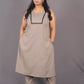 INAYA - Buy Kurta or Full Set - Soft Cotton - Mud Grey