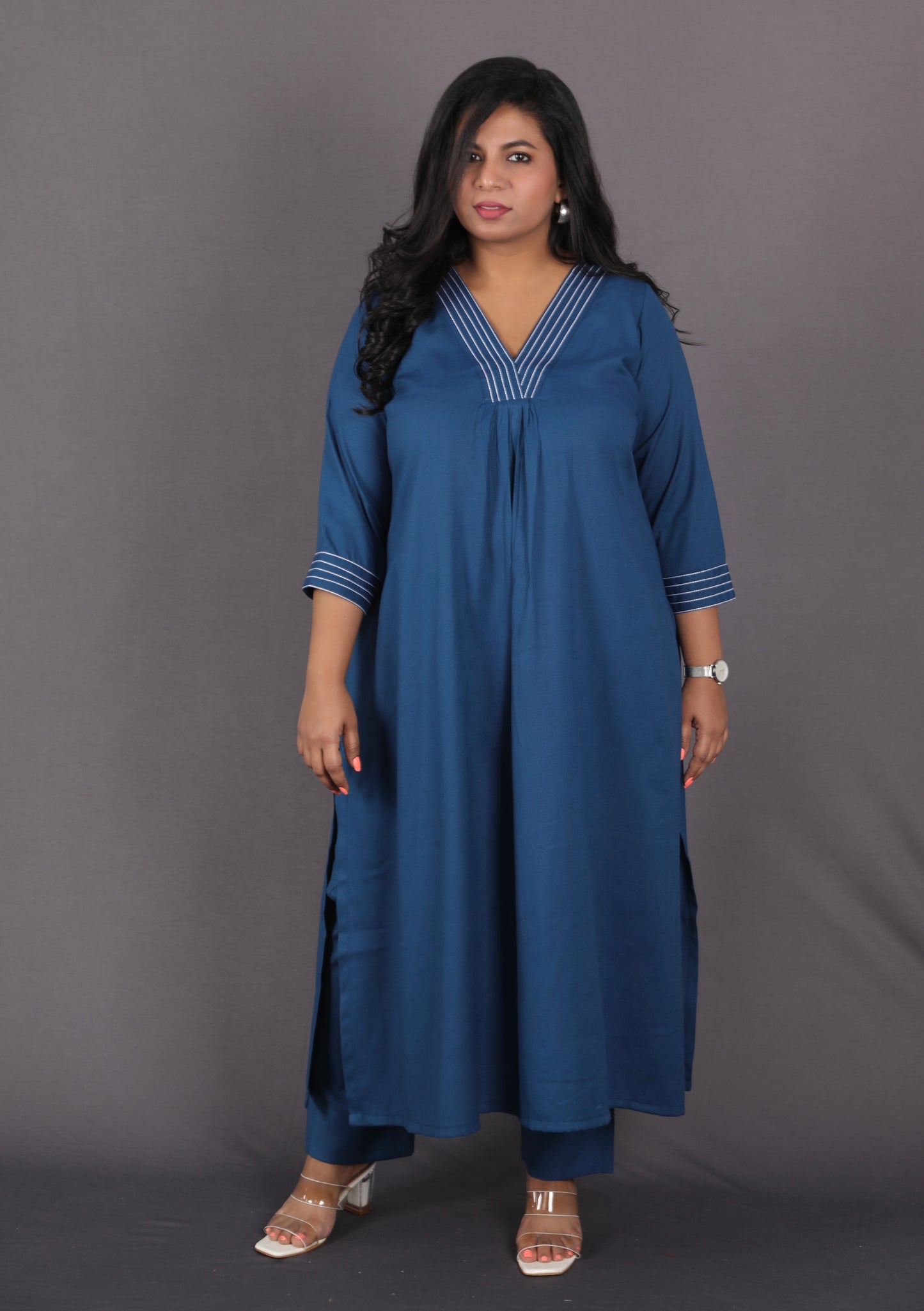 SUHANI - Full Set - soft cotton - Mid Night Blue