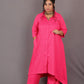 KASHISH - Buy shirt dress or Full Set 2pc - Soft Cotton - Pink