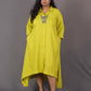 KASHISH - Buy shirt dress or Full Set 2pc - Soft Cotton - LIME GREEN