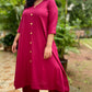 Meera - Co Ord set - Majenta - Soft Cotton