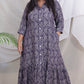 JUHI - Dress -  Jaquard Cotton - Denim feel