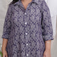 JUHI - Dress -  Jaquard Cotton - Denim feel