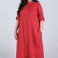 Brinda - 2 pc set - Soft Cotton - MAROON