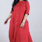 Brinda - 2 pc set - Soft Cotton - MAROON
