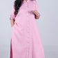 Brinda - 2 pc set - Soft Cotton - ONION PINK