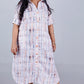 Lily Shirt dress - Rust - Korean linen cotton