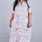 Lily Shirt dress - Rust - Korean linen cotton