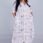 Lily Shirt dress - Rust - Korean linen cotton