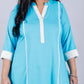 Era - 2 pc Set - Premium Soft cotton - Firozi Blue