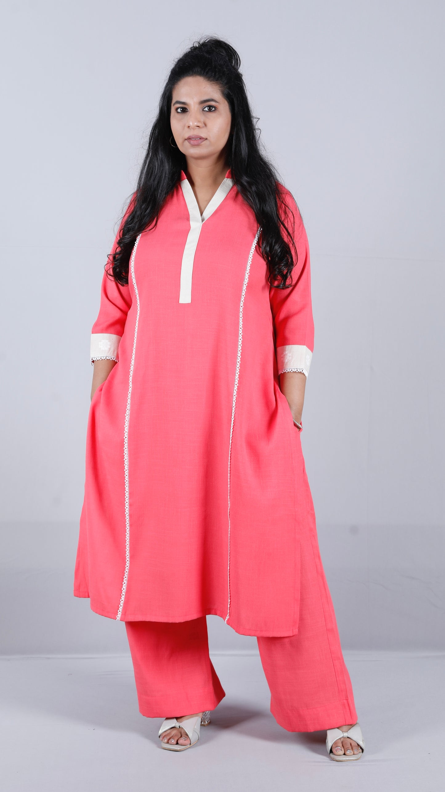 Era - 2 pc Set - Premium Soft cotton - Peach