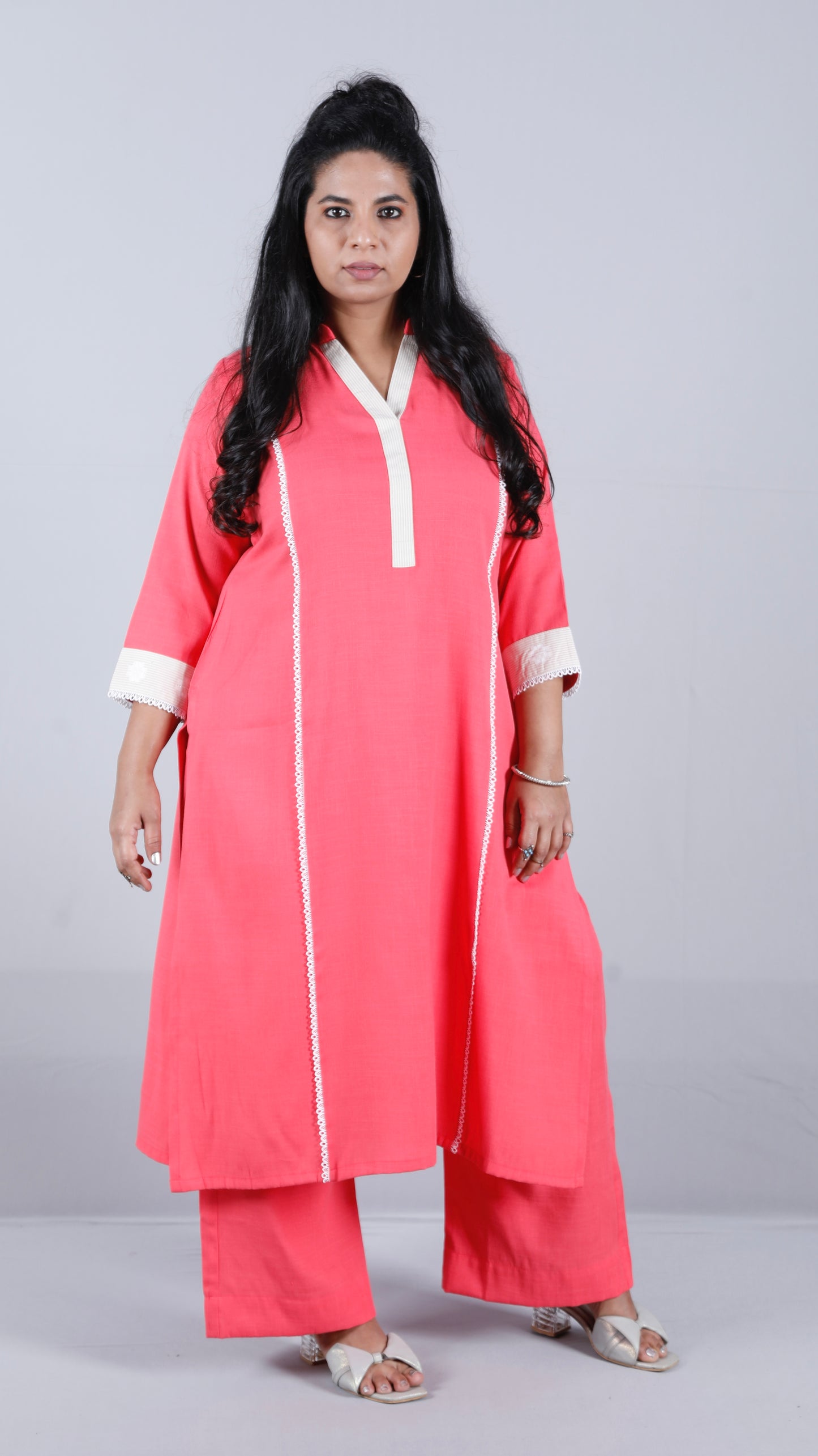 Era - 2 pc Set - Premium Soft cotton - Peach