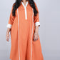 Era - 2 pc Set - Premium Soft cotton - Pumpkin Orange