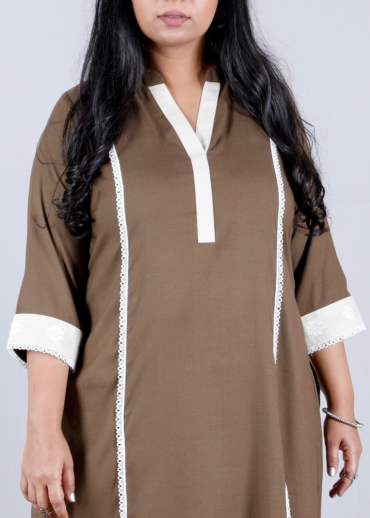 Era - 2 pc Set - Premium Soft cotton - Deep Khakhi