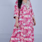 Zeenat -  Party dress - Antique Ruby (maroon)
