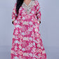 Zeenat -  Party dress - Antique Ruby (maroon)