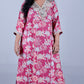 Zeenat -  Party dress - Antique Ruby (maroon)