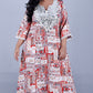 Zeenat -  Party dress - RUST