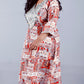 Zeenat -  Party dress - RUST