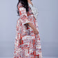 Zeenat -  Party dress - RUST
