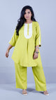 Salma cords - Premium soft cotton - Lime Green