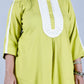 Salma cords - Premium soft cotton - Lime Green